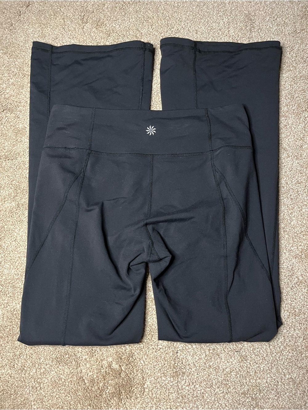 Athleta Black Flare Pants